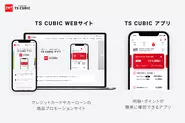 主力事業である「TS CUBIC」ブランドのサービスサイト