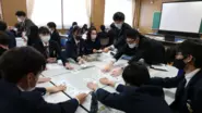 北海道岩内町の総合振興計画の策定のために、高校生たちとローカルダイアログを実施したときの様子