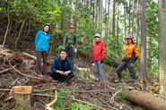 森林整備に関わる仲間は他地域・異業種からの参入も多い