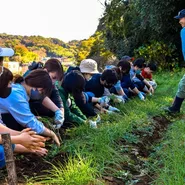 神奈川県にある契約農家さんでの農業体験