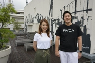 創業者の2人。元サイバーエージェントの松本(写真:右)と、元リクルートの坂本(写真:左)が立ち上げた会社です。