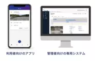 予約課金アプリと、予約状況を確認できる管理者向けWEBコンソールです。