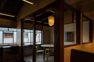 京町家をフルリノベーションしたオフィスです。