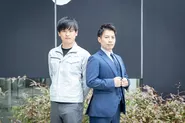 取締役COO北山(左)と代表取締役CEO松枝(右)