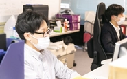 技術者が業務に集中できる環境を整えています。