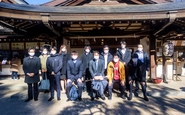 2023年は数年ぶりに、社員で初詣に行くことができました。