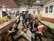 メキシコのメンバーが日本に来た時は、タコスパーティーを開催！タコスの生地からメンバーに手作りしてもらい、楽しいひと時を過ごしました。