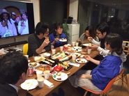 月末会では好きなものを食べまくる！