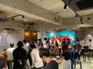 【Startup Night】入居企業様とのコラボイベント。スタートアップ企業の経営者とVCを集めた100名規模のイベントを毎月開催。