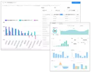 データでメンバーの活動量を把握できます。 Insightを個人に自動フィードバック ダッシュボードでユーザー別の利用状況・活動量を直感的に把握 個人向けにも内省に役立つInsightを提供