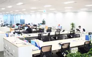 本社オフィスの風景です。100年先の未来はここからつくられます。