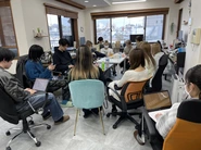 社内会議のようす