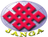 JANGAはモンゴル語で「幸運」「完璧」「完全」「福」などを意味します。この一筆書きには、「「ネットワーク」「技術とお客様」との繋いでいく」JANGAの思いが込められています。