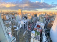 東京本社では23階から渋谷の景色を眺めることができリフレッシュしながら業務に取り組むことができます。