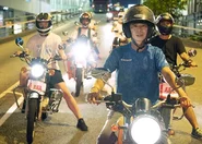 To gather experience, new learners are sent out on motorcycles around Hong Kong.