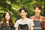 左からファウンダーの鈴木、田尾（CEO）、北國