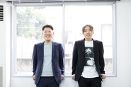 開発者であるCEOのJohan Gunhyuk Yangと、XceleratorのJohan Jeensuk Yang