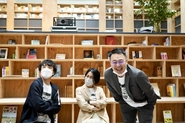 代表・川村、HRPR・清水、広報インターン・櫻木で採用マッチングイベントに出場。Tシャツは櫻木がデザインしました〜