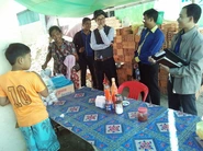 カンボジアでマイクロファイナンス事業のお客様訪問です。