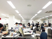 リバネスの東京オフィスの様子。