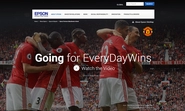 【Web制作実績】Epson & Manchester United