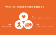 MISSION：Well-beingな社会の実現を目指しています