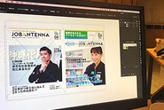 フリーペーパーJOBANTENNA MAGAZINEも自社でプロデュースしています。