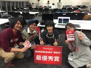 Yahoo! JAPAN Hackday 2017 最優秀賞受賞
