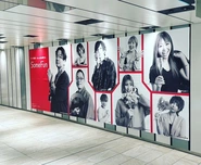 大阪の駅にポスターも掲載されました♪