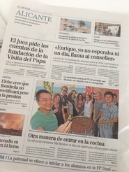 クックパッドスペインの取り組みが、現地の新聞で取り上げられました。