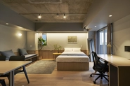 東急株式会社とのコラボブランド「Re-rent Residence」の第一弾となる、渋谷のサービスアパートメント。