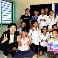 メンバー樋口が学生時代から携わってきた、カンボジアの教育支援NGOの子どもたちへの給食プロジェクト支援が実現でき、子どもたちの出席率が15%向上！