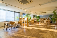 渋谷オフィスは、自分たちでリノベーションを施したこだわりの空間。
