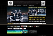 【実績】LDH所属　Generations公式サイト