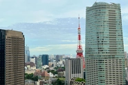 オフィスから見える東京タワー！素敵ですね！
