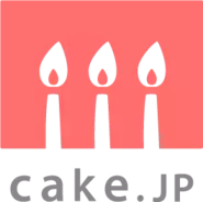 Cake.jp（ケーキジェイピー）ロゴ
