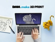 DMM.makeのサービスのひとつ、3Dプリントを利用した3D PRINT。