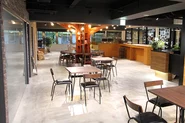2店舗目となるコワーキングスペース「D-SPOT-COM長堀」です。カフェの様な内装にし、ゆったりした空間の中、集中してお仕事をして頂ける雰囲気創りにこだわりました。