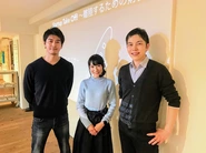 D ROCKETSセミナーの様子、KLab Venture Partnersの御林さんと。