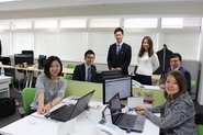 大阪本社のメンバー、職種問わずコミュニケーションを大切にしています