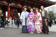 着物レンタルの店舗は全国7店舗。着物着ての古き良き神社仏閣巡りはより日本らしい体験を深めてくれます