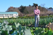 弊社代表菱沼が目指すのは、東京農業の元気づくり！地道に農家との信頼関係を作ってきました。