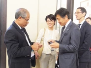 シンガポール環境大臣と日本企業との交流