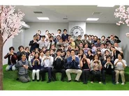 日本の技術・サービスの象徴であり、求職者に春を届けたいという想から桜をテーマにした新オフィスになりました!