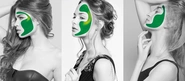 主力商品のグリーンマスクは多くのメディアに取り上げられています！