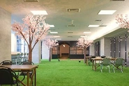 日本の技術・サービスの象徴であり、求職者に春を届けたいという想から桜をテーマにした新オフィスになりました!