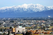 富山市の中山間地、八尾町