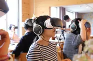 VRを活用した研修の様子