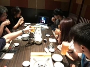 ポレットは飲み会もリモート参加！