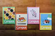 【あきんどスシロー】スシロー公式キャラクター「だっこずし」の子ども向けノベルティグッズを企画・制作。老舗文房具メーカーKOKUYOの「Campusノート」とのコラボを実現しました。